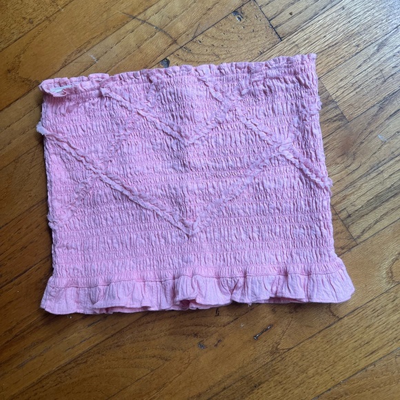 Loveshackfancy smocked ruffle tube top - Picture 3 of 3